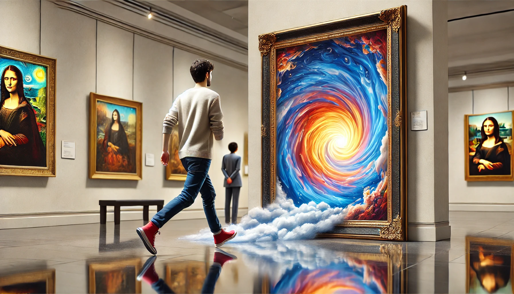 The Hall of Painted Worlds — Unreal Engine museum experience
